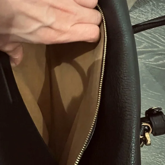 MCM Black Leather Satchel - Picture 9 of 9